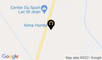 Alma Honda in Alma map