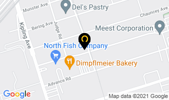 Almeida's Wire Inc in Orillia map