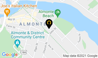 Almonte Baptist Church in Nepean map