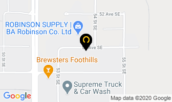 Almy Plumbing Inc in Calgary map