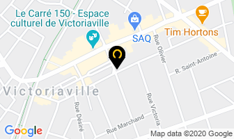 Alpha Assurances in Victoriaville map