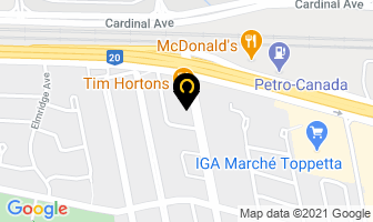 Alpha Commerce International Inc in Dorval map
