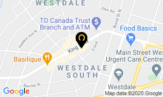 Alpha Omega Wellness Spa in Hamilton map