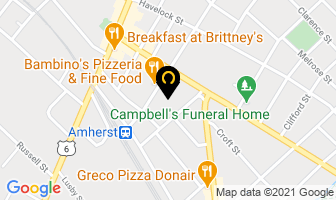 Alpha Outreach Society in Amherst map