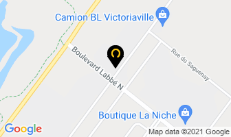 Alphavic Inc in Victoriaville map