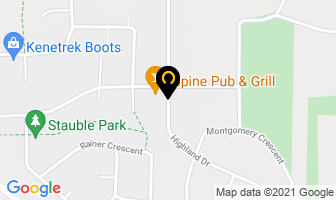 Alpine Pub & Grill in Prince George map