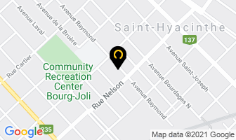 Alpro Electrique Inc in Saint-Hyacinthe map