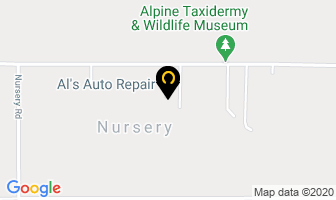 Al's Auto Repair in Grand Forks map