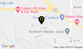 Al's Custom Woodworking Ltd in Dawson Creek map