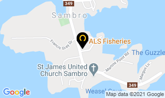 Als Fisheries Ltd in Halifax map