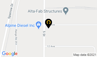 Alta-Fab Structures Ltd in Nisku map