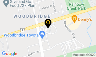 Alta Infiniti in Woodbridge map