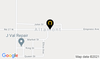 Altamont Hotel in Altamont map