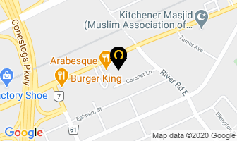 Alternative Beauty Services in Kitchener map