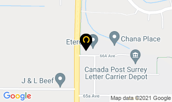 Alternative Cartage Inc in Surrey map