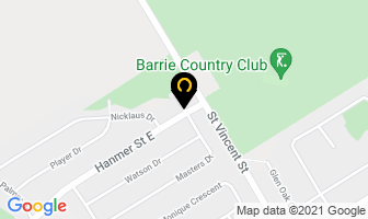 Alternative Nail Studio in Barrie map