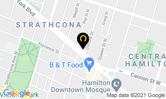 Altima Hess Village Dental Centre in Hamilton map