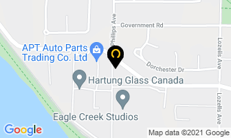Altrom Canada Corp in Burnaby map