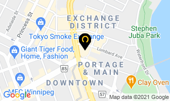 Altus Group in Winnipeg map