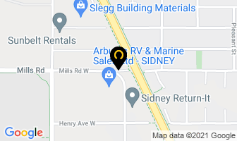 Aluma Systems Inc in Sidney map