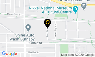 Aluminum K & K in Burnaby map