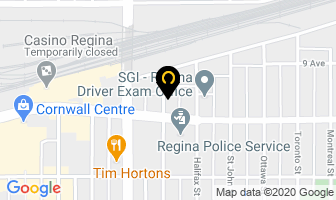 Alvey Automotive in Regina map