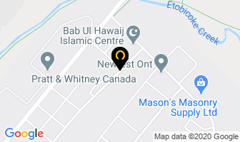 Alymarble And Granite in Mississauga map