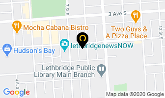 Alzheimer Society in Lethbridge map