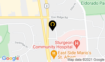 Ama in St. Albert map