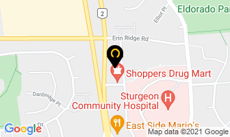 Ama Registries in St. Albert map