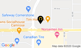Ama Travel in Camrose map