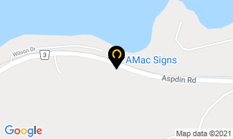 Amac Signs in Huntsville map