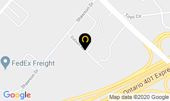 Amaco Construction Equipments Inc in Mississauga map