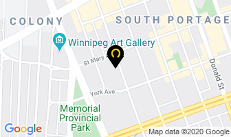 Amado Claros Law Office in Winnipeg map