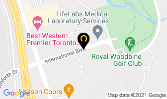 Amalgamated Transit Union Canadian Council in Etobicoke map