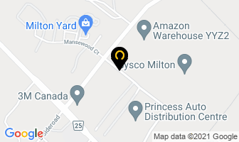 Amazon Canada Fulfillment Services Inc. in Dunnville map