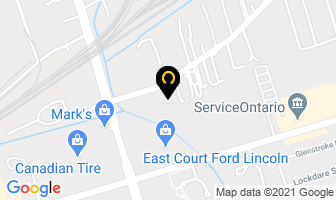 Amb Driving School Inc in Orillia map
