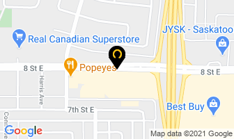 Ambassador Coffee Service in Saskatoon map