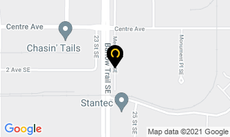 Ambassador Limousine Service in Calgary map