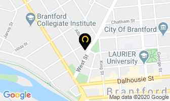 Amber Dental in Brantford map