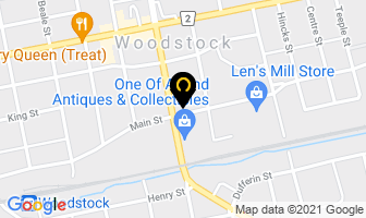 Amber Esthetics in Woodstock map