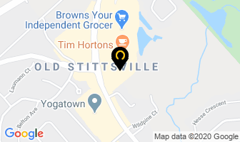 Amberwood Chiropractic in Guelph map