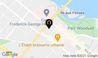 Ambiance Coiffure Line in Drummondville map