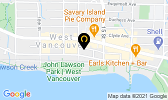 Ambleside Barber Shop in West Vancouver map