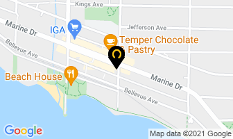 Ambleside Massage Therapy in West Vancouver map