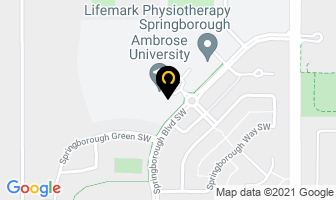 Ambrose Seminary in Calgary map