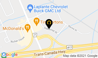 Ambulance in Casselman map