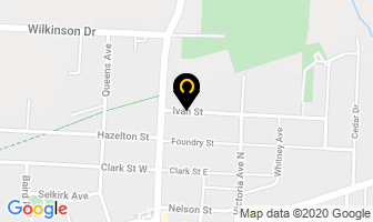 Amco Storage in Leamington map