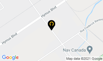 Amco Transport in Pointe-Claire map