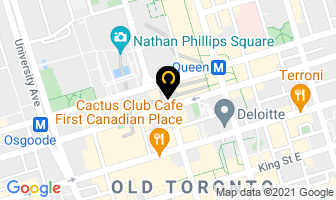 American Reinsurance in Toronto map